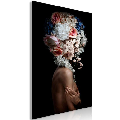 Quadro Mysterious Gesture (1 Part) Vertical