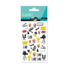 Carta da parati - Perfect cuts - uniform geometric pattern in tiled pattern with pattern