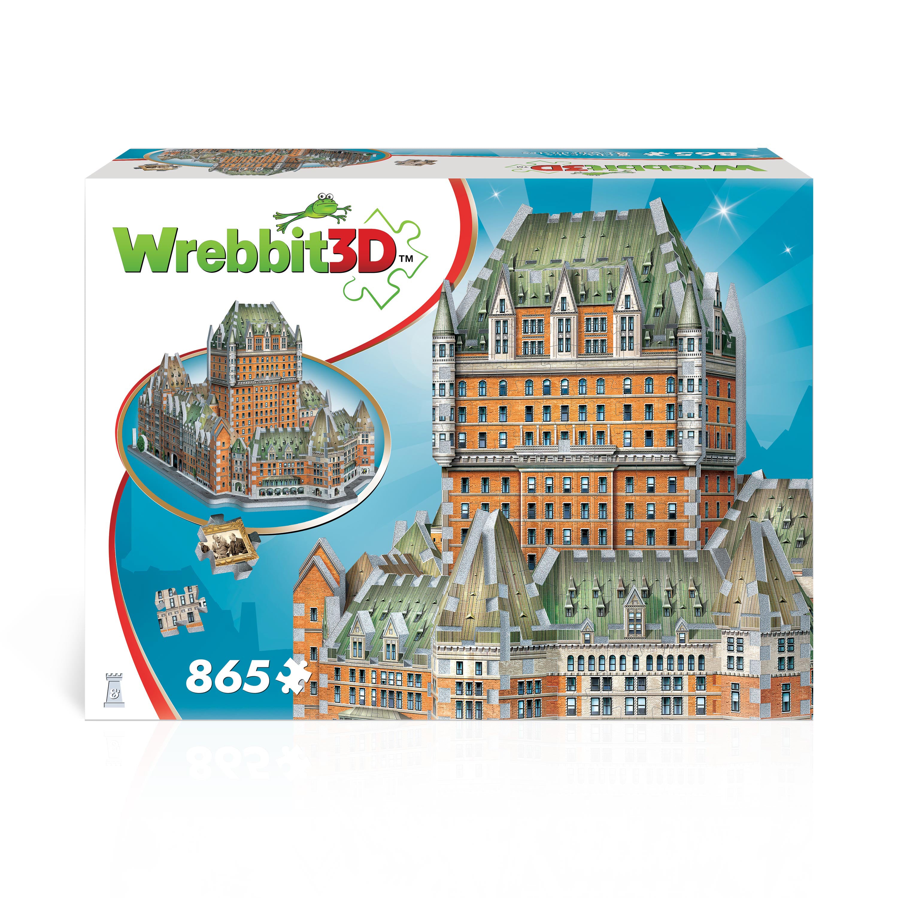Château Frontenac, casse-tête 3D