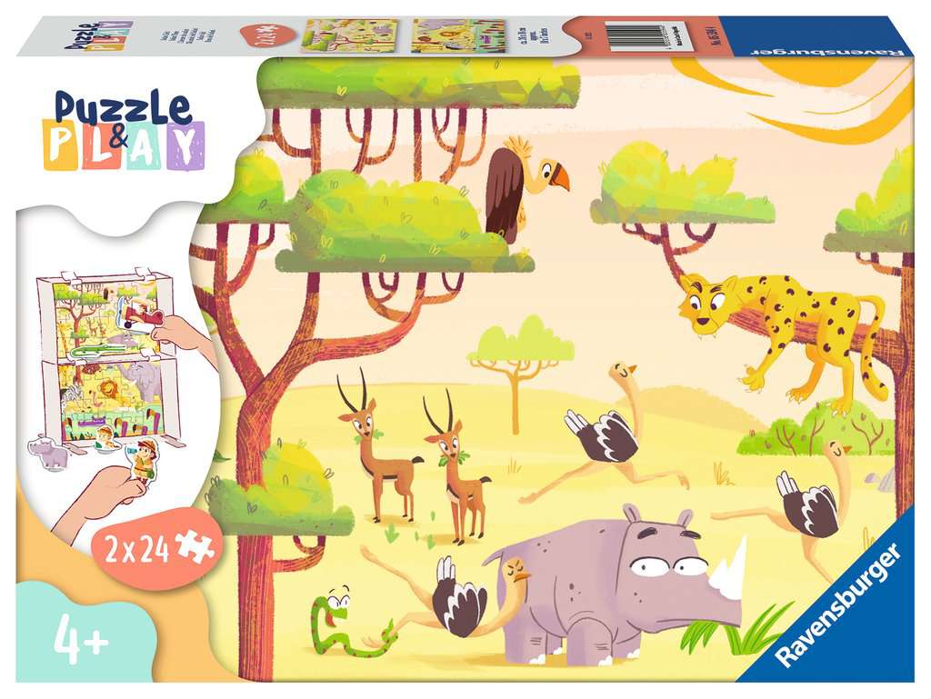 L'heure du Safari 2 X 24 pièces