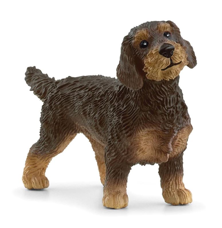 Figurine Teckel à poil dur