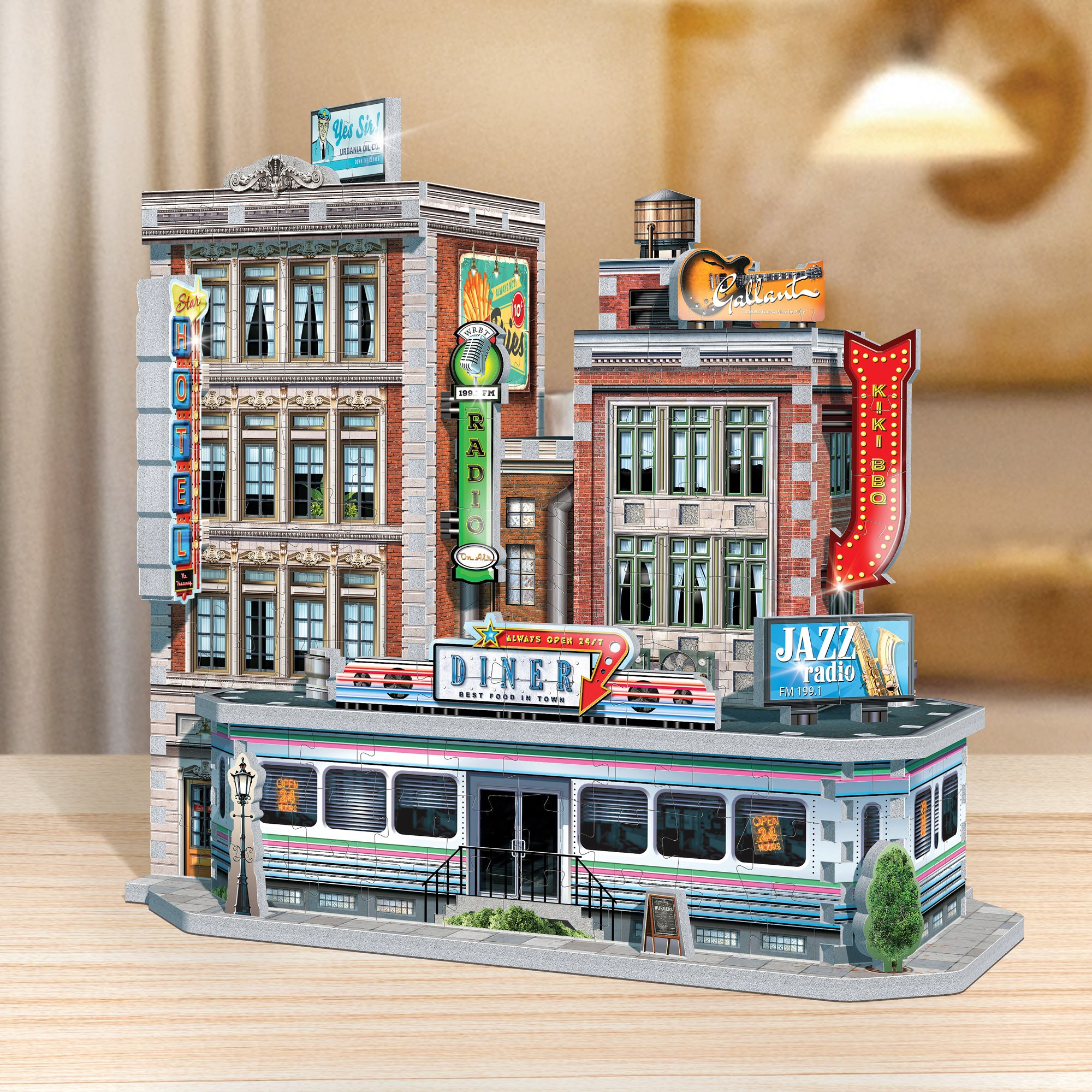 Wrebbit 3D Diner des années 50