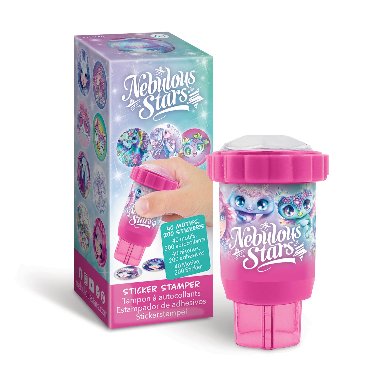 Tampon à autocollants - Assortiment