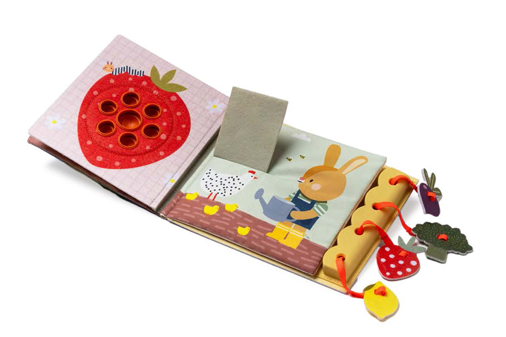 Taf Toys - Mon 1er livre d'activités jardin