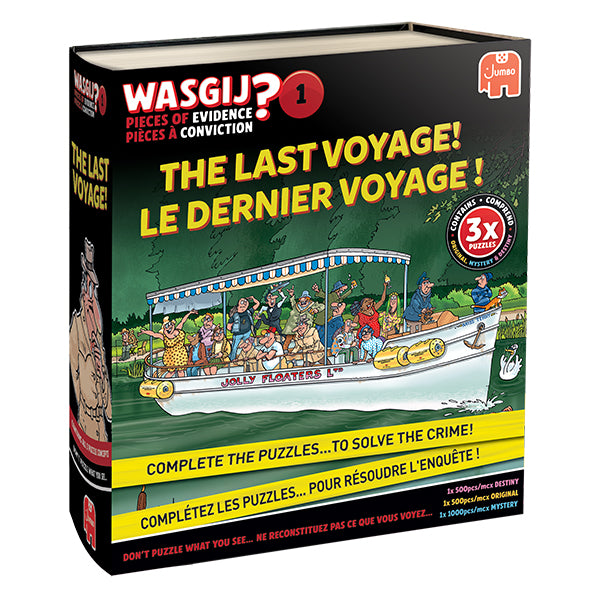 Jeu Wasgij - Le dernier voyage !, 1000 pièces