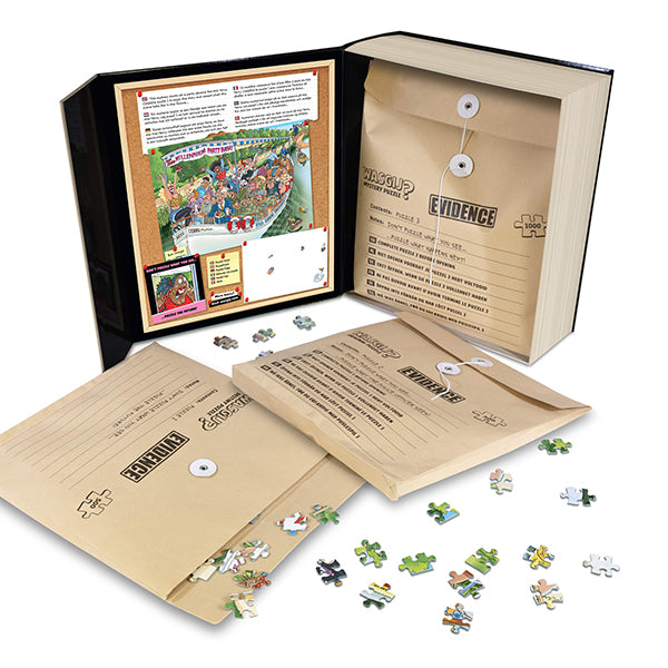 Jeu Wasgij - Le dernier voyage !, 1000 pièces