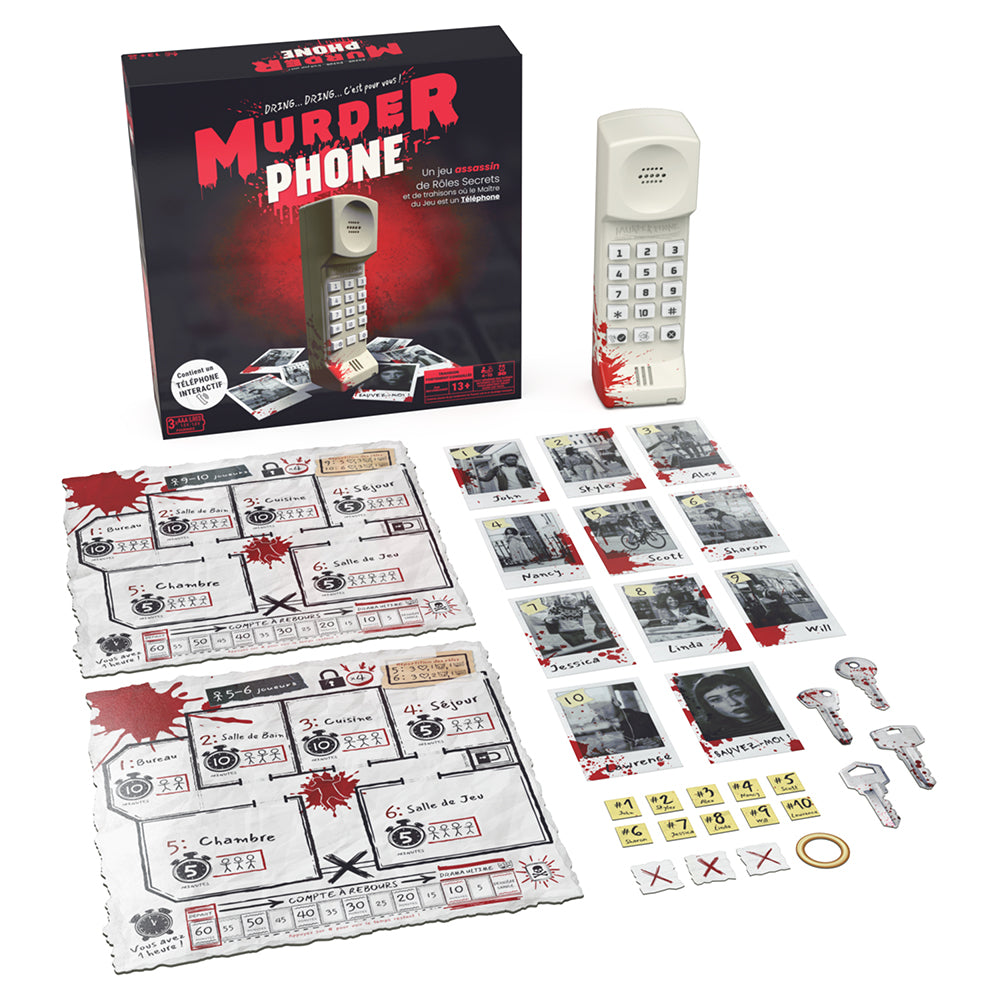 Jeu Murder Phone - Version française