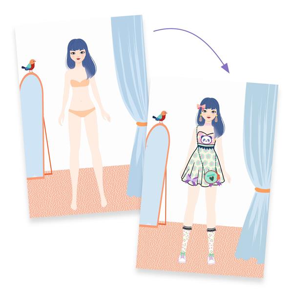 La mode - Dessiner une collection -Trendy