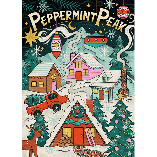 Village Peppermint Peak, 500 pièces