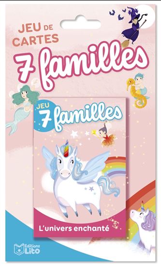Jeu des 7 familles L'univers enchanté
