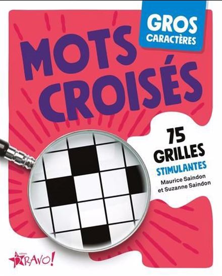 Gros caractères Mots croisés 75 grilles