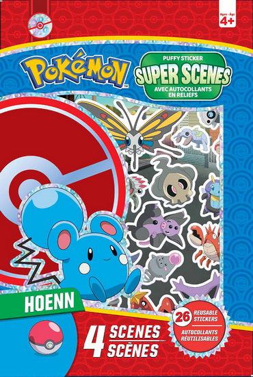 Pokemon Hoenn Autocolants en relief