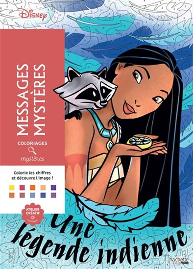 Coloriages mystères Disney Messages mystères
