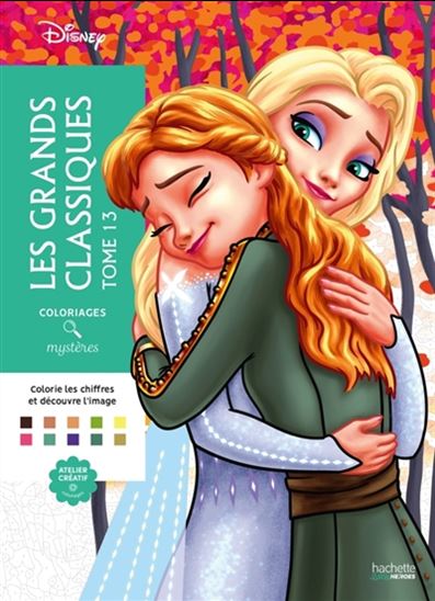 Coloriages Mystères: Les Grands classiques Disney
