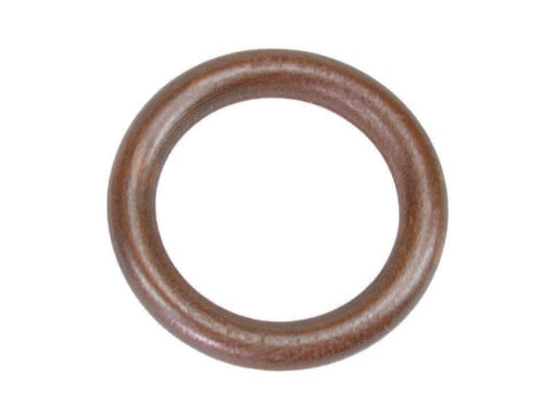 Anelli Per Scorritenda Tubolari In Legno Olmo- - Ø Mm.32-48 - 50 Pezzi