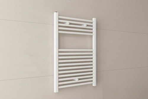 Termoarredo Elettrico H. 700 Mm Con Termostato- Bianco L. 500 Mm - W 400- Aton- Pezzi 1