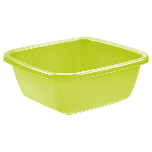 Bacinella Quadra 38 X 38 H.15 Cm / 14 Lt - Verde Lime - Tontarelli