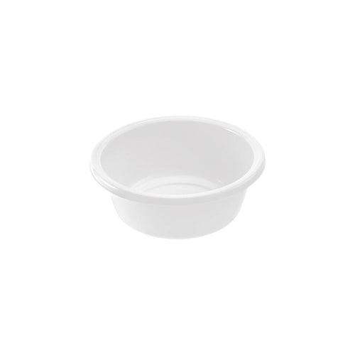 Bacinella Rotonda Ø 28 X H.11 Cm / 4 Lt - Bianco - Tontarelli