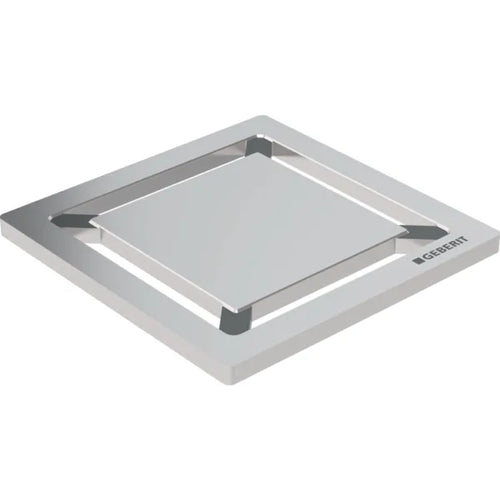 Griglia Inox Per Sifone Doccia Design 8X8 Quadrato Geberit