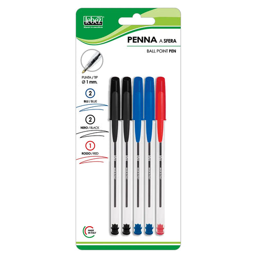 Penna A Sfera Colori Assortiti - Lebez