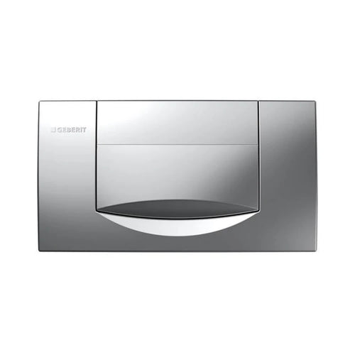 Placca Di Comando Twin Line Mono Tasto Cromata Geberit 115.222.21.1