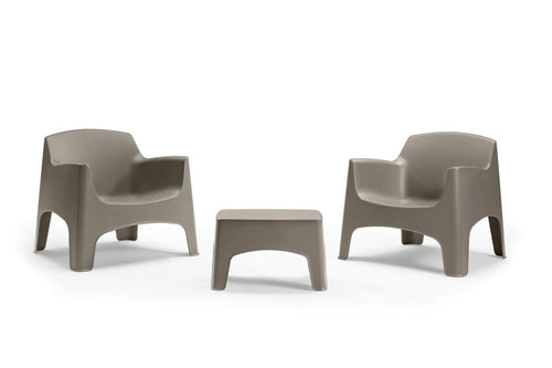 Set Da Giardino Polipropilene 'Ibiza Terrace' Taupe - Bica