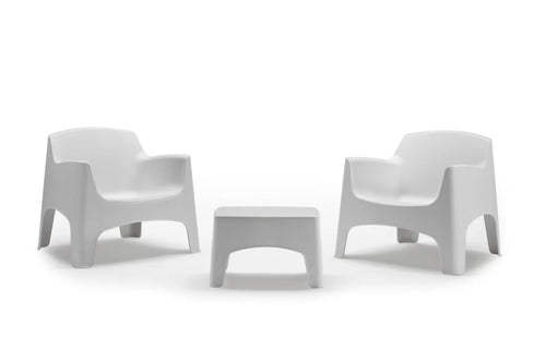 Set Da Giardino Polipropilene 'Ibiza Terrace' Bianco - Bica