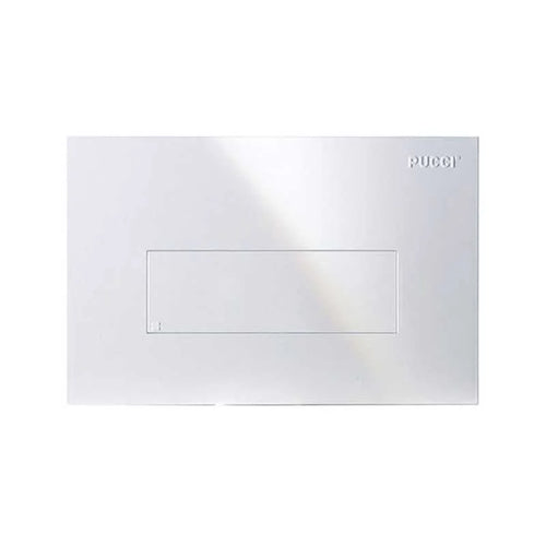 Placca Di Comando Sara Linea Mono Tasto Bianca 80130660 Pucci