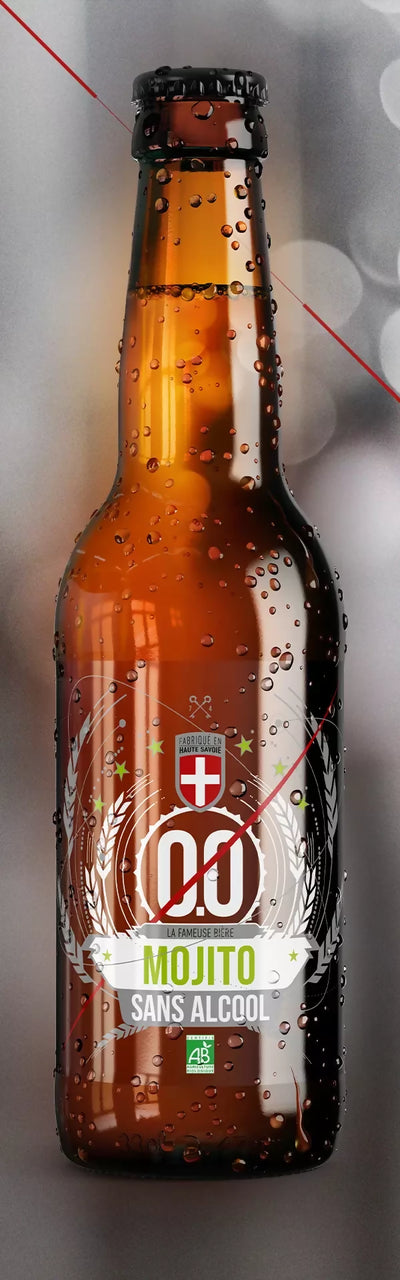 Birra bionda 0 Mojito senza alcool con malti : Pilsen / Pale ale / Segale e con Salti: Sriselspalt / Spalt Select