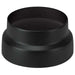 Riduzione Smaltata Diametro 150 A 120 Mm Colore Nero Per Stufe A Legna Save