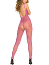 Bodystocking Crochet Nylon Viola