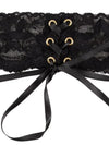Girocollo Nero Pizzo