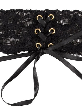Girocollo Nero Pizzo