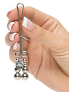 Clip Labbra Clitoride Argento