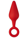 F-10 - Plug con Anello Rosso Medium