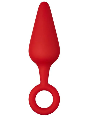 F-10 - Plug con Anello Rosso Large