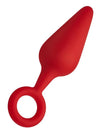 F-10 - Plug con Anello Rosso Large