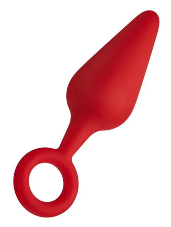 F-10 - Plug con Anello Rosso Large