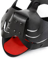 Maschera Puppy Nero Similpelle