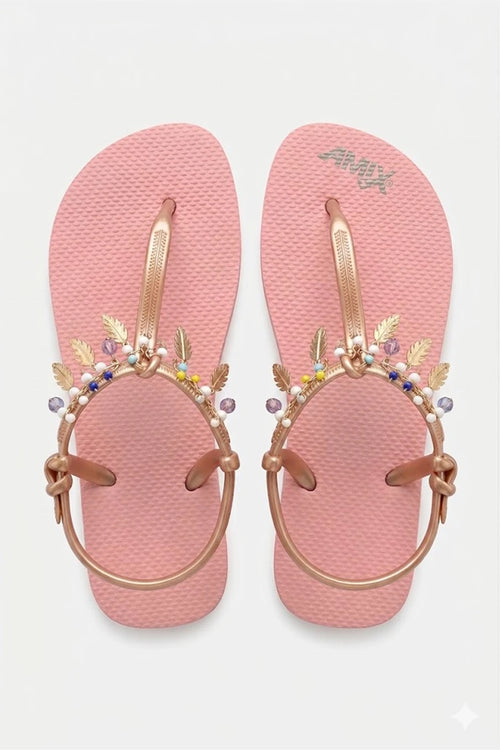Infradito donna GOLD D223 | Amix