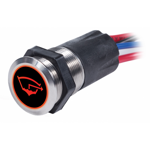 Interrutt. A Led Blu-Rosso Off-(On)