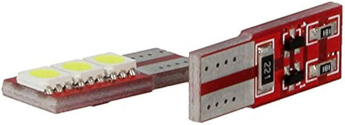 Luci T10 W5W Led 3W BIANCO Freddo 6000K Canbus 3SMD 5050 Portiera Pozzanghera Per Fiat Punto
