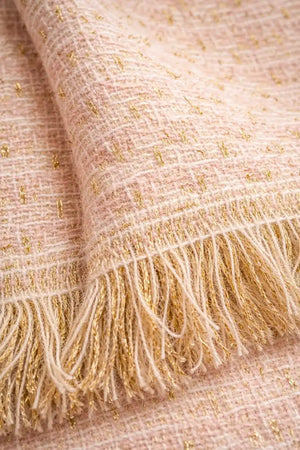 Leclaf - Sciarpa tweed quadrettato