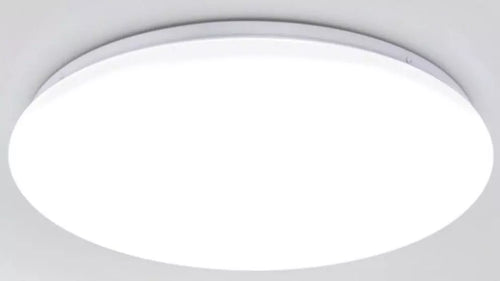 Plafoniera Tonda Camper Ricambio Slim Luci Led Universali Opaca Diametro 200x40mm