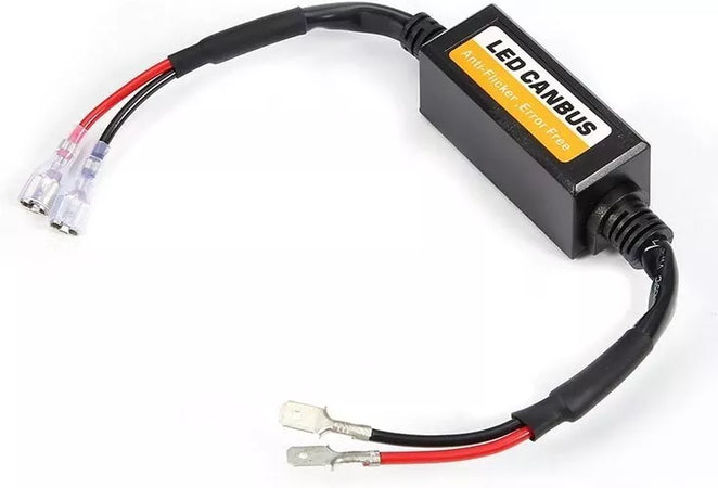 Filtro Canbus H1-H3 12V con Decoder e Resistenza Elimina Sfarfallamenti e Errori per Kit LED