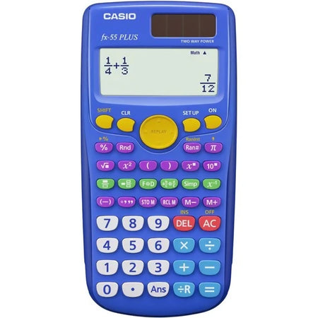 Calcolatrice scientifica Casio FX-55PLUS Azzurro