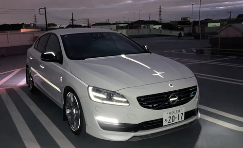Lampade Led Fendinebbia PS19W Per VOLVO V60 XC60 XC70 S80 S60 CANBUS 50W Bianco 6000