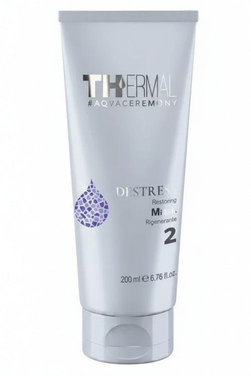 Maschera Rigenerante Capelli Stressati Emsibeth Thermal Destress – Nutriente Anti Secchezza con Acqua Termale, Capelli Morbidi, Luminosi e Setosi