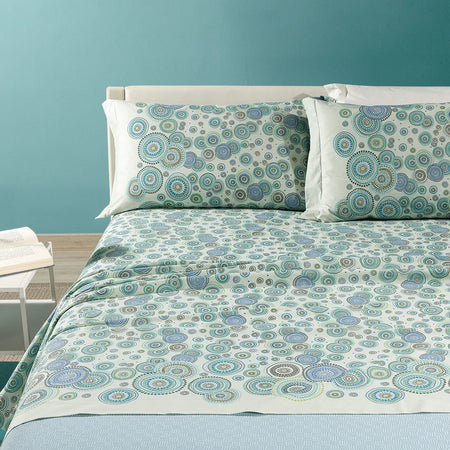 Completo Lenzuola In Cotone Dea - Caleffi