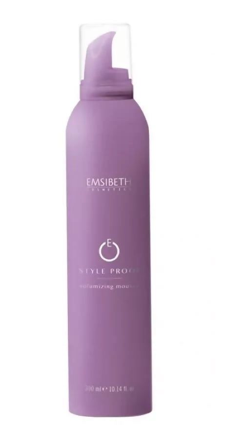 Mousse Volumizzante Capelli Emsibeth Style Proof – Mousse Professionale Volume e Corpo per Capelli Fini, Idratante, Anti Umidità, Effetto Naturale